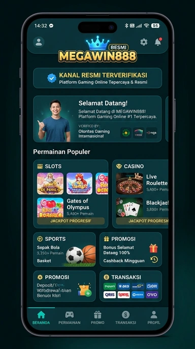 Kanal Resmi megawin888 untuk Pengguna Android Indonesia